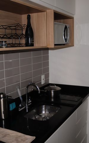 Apartamento para alugar com 28m², 1 quarto e sem vagaCozinha