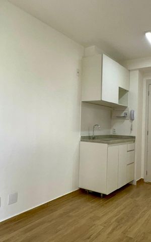 Studio para alugar com 28m², 1 quarto e sem vaga Studio para alugar com 28m², 1 quarto e sem vagaSala
