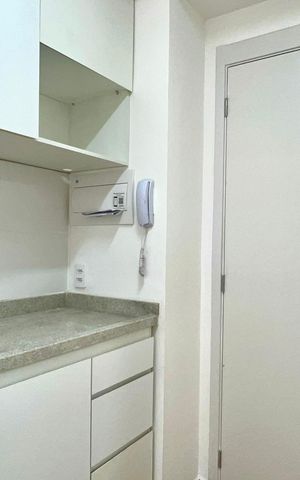 Studio para alugar com 28m², 1 quarto e sem vaga Studio para alugar com 28m², 1 quarto e sem vagaCozinha