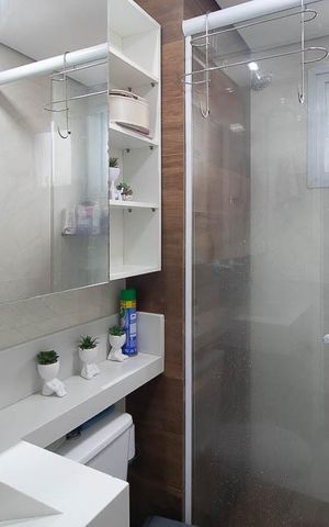 Apartamento à venda com 42m², 2 quartos e 1 vaga Apartamento à venda com 42m², 2 quartos e 1 vagaBanheiro