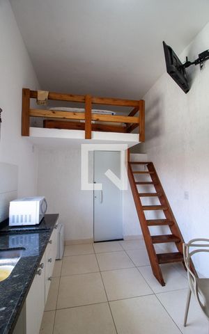 Studio para alugar com 30m², 1 quarto e sem vaga Studio para alugar com 30m², 1 quarto e sem vagaCozinha