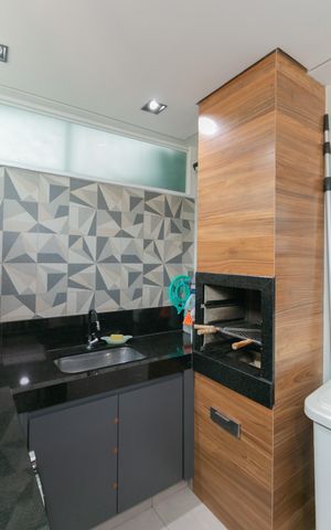 Apartamento à venda com 110m², 2 quartos e 2 vagas Apartamento à venda com 110m², 2 quartos e 2 vagasEspaço Gourmet