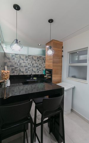 Apartamento à venda com 110m², 2 quartos e 2 vagas Apartamento à venda com 110m², 2 quartos e 2 vagasEspaço Gourmet