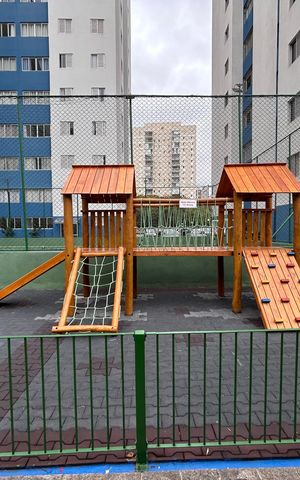 Apartamento à venda com 78m², 3 quartos e 1 vaga Apartamento à venda com 78m², 3 quartos e 1 vagaÁrea comum - Playground