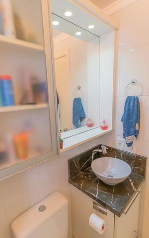 Apartamento para alugar com 60m², 2 quartos e 1 vagaBanheiro