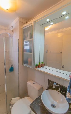 Apartamento para alugar com 60m², 2 quartos e 1 vagaBanheiro