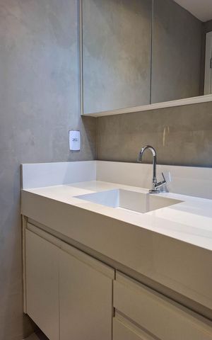 Studio à venda com 38m², 1 quarto e 1 vaga Studio à venda com 38m², 1 quarto e 1 vagaBanheiro da Suíte