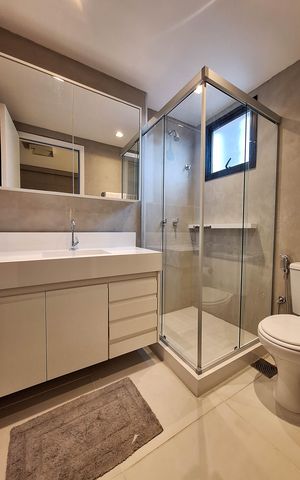 Studio à venda com 38m², 1 quarto e 1 vaga Studio à venda com 38m², 1 quarto e 1 vagaBanheiro da Suíte