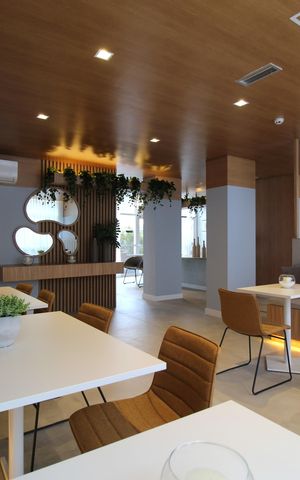 Studio para alugar com 24m², 1 quarto e sem vagaÁrea Comum - Salão de Festas