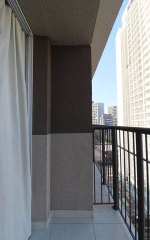 Studio para alugar com 24m², 1 quarto e sem vagaVaranda