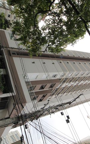 Studio para alugar com 24m², 1 quarto e sem vagaFachada do Prédio