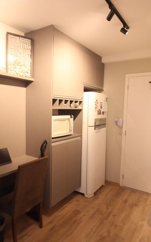 Studio à venda com 25m², 1 quarto e 1 vagaStudio