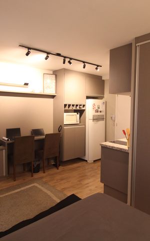 Studio à venda com 25m², 1 quarto e 1 vagaStudio