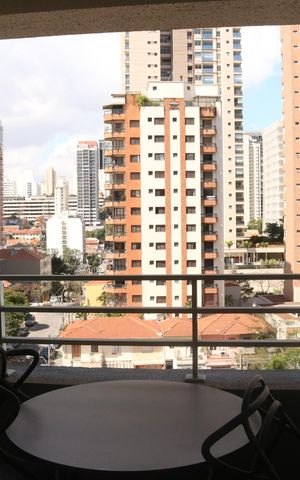Apartamento para alugar com 24m², 1 quarto e sem vagaVaranda do Studio