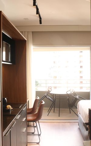 Apartamento para alugar com 24m², 1 quarto e sem vagaStudio