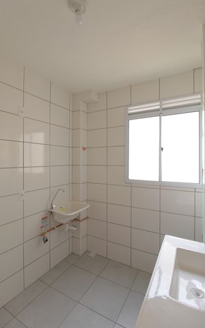 Apartamento para alugar com 45m², 2 quartos e 1 vagaCozinha e Área de Serviço