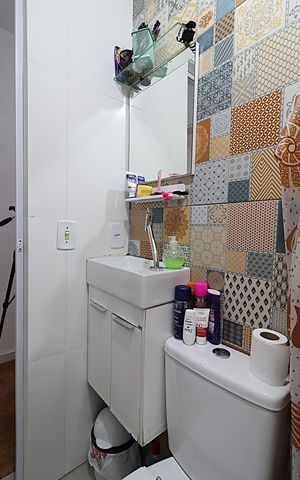 Apartamento à venda com 35m², 1 quarto e sem vagaBanheiro