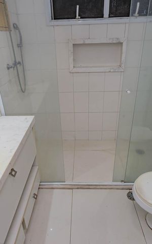 Apartamento à venda com 136m², 3 quartos e 2 vagasBanheiro da Suíte 3