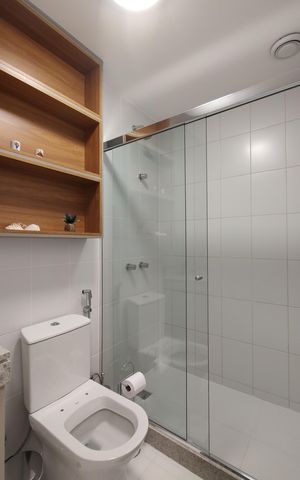 Apartamento à venda com 116m², 3 quartos e 2 vagasBanheiro Social