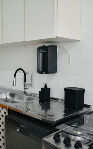 Apartamento à venda com 114m², 2 quartos e 2 vagas Apartamento à venda com 114m², 2 quartos e 2 vagasCozinha e Área de Serviço