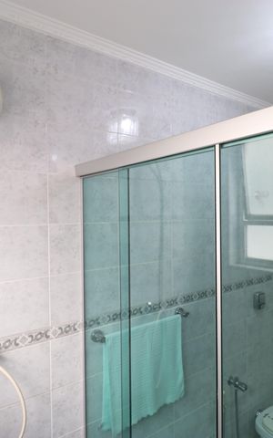 Apartamento à venda com 120m², 3 quartos e 2 vagasBanheiro da Suíte