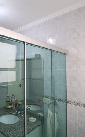 Apartamento à venda com 120m², 3 quartos e 2 vagasBanheiro da Suíte