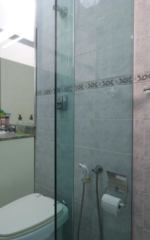 Apartamento à venda com 120m², 3 quartos e 2 vagasBanheiro Social