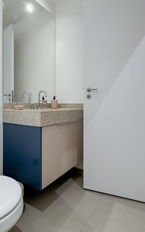 Apartamento à venda com 25m², 1 quarto e sem vaga Apartamento à venda com 25m², 1 quarto e sem vagaBanheiro