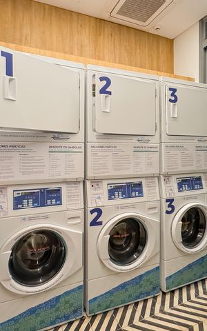 Apartamento à venda com 25m², 1 quarto e sem vaga Apartamento à venda com 25m², 1 quarto e sem vagaLavanderia