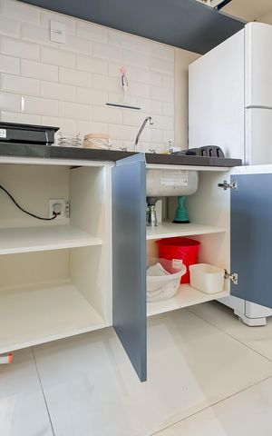 Apartamento à venda com 25m², 1 quarto e sem vaga Apartamento à venda com 25m², 1 quarto e sem vagaCozinha