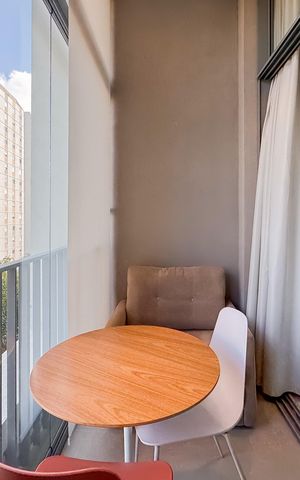 Apartamento à venda com 25m², 1 quarto e sem vaga Apartamento à venda com 25m², 1 quarto e sem vagaVaranda