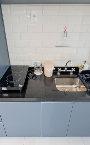 Apartamento à venda com 25m², 1 quarto e sem vaga Apartamento à venda com 25m², 1 quarto e sem vagaCozinha