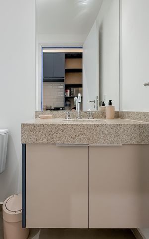 Apartamento à venda com 25m², 1 quarto e sem vaga Apartamento à venda com 25m², 1 quarto e sem vagaBanheiro