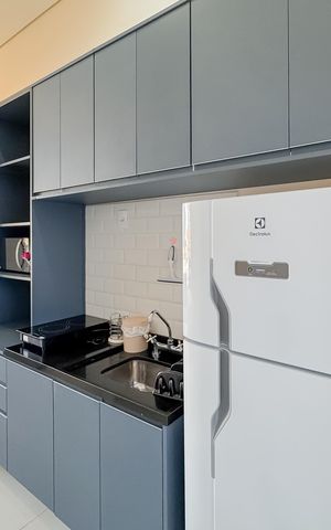 Apartamento à venda com 25m², 1 quarto e sem vaga Apartamento à venda com 25m², 1 quarto e sem vagaCozinha