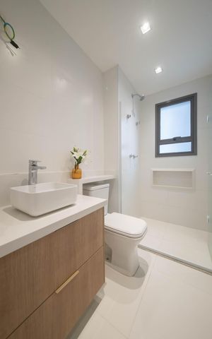 Apartamento para alugar com 81m², 2 quartos e 1 vagaBanheiro Social