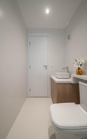 Apartamento para alugar com 81m², 2 quartos e 1 vagaBanheiro Social