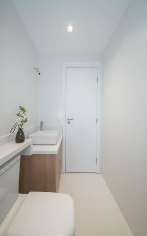 Apartamento para alugar com 81m², 2 quartos e 1 vagaBanheiro da Suíte