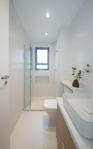 Apartamento para alugar com 81m², 2 quartos e 1 vagaBanheiro da Suíte