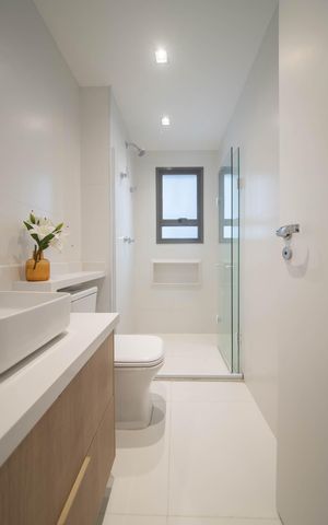 Apartamento para alugar com 81m², 2 quartos e 1 vagaBanheiro Social