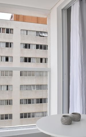 Studio à venda com 27m², 1 quarto e sem vagaVaranda do Studio