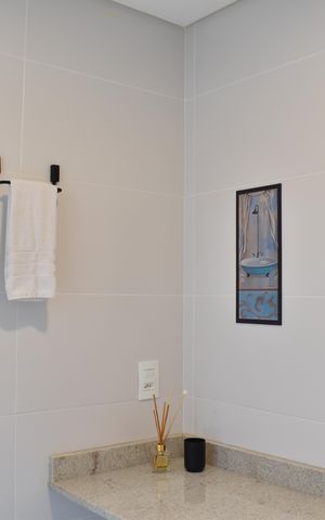 Studio à venda com 27m², 1 quarto e sem vagaBanheiro do Studio