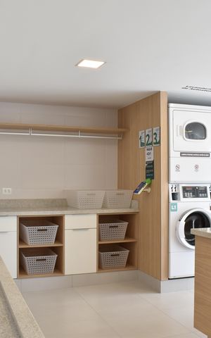 Studio à venda com 27m², 1 quarto e sem vagaÁrea comum - Lavanderia