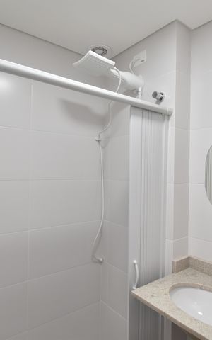 Studio à venda com 27m², 1 quarto e sem vagaBanheiro do Studio