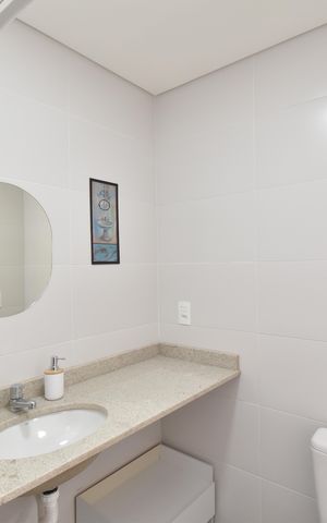 Studio à venda com 27m², 1 quarto e sem vagaBanheiro do Studio