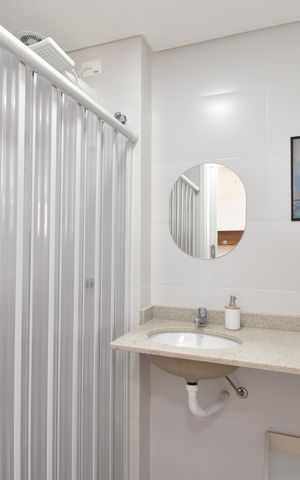 Studio à venda com 27m², 1 quarto e sem vagaBanheiro do Studio