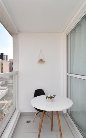 Studio à venda com 27m², 1 quarto e sem vagaVaranda do Studio