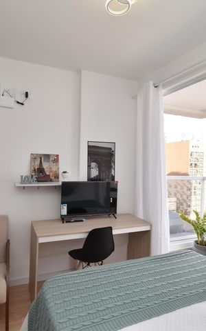 Studio à venda com 27m², 1 quarto e sem vagaStudio