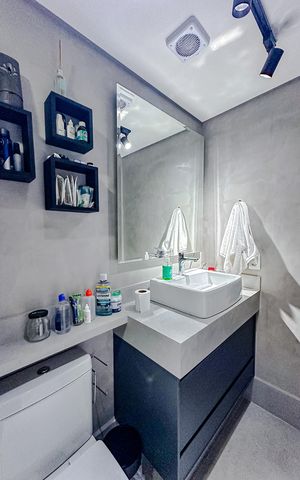 Apartamento à venda com 120m², 2 quartos e 2 vagasBanheiro da Suíte 2