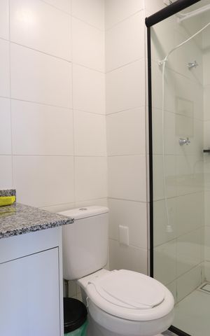 Apartamento à venda com 32m², 1 quarto e sem vagaBanheiro Social