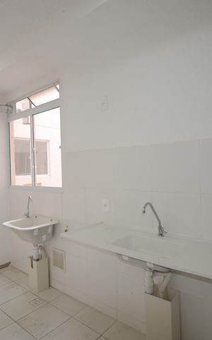 Apartamento para alugar com 41m², 2 quartos e 1 vagaCozinha e Área de Serviço